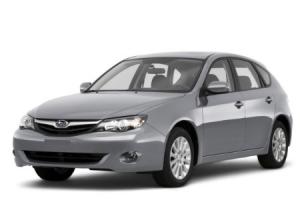 Эва-коврики на Subaru Impreza III (Gh,Gr-Hatchback) Левый Руль 2007-2011